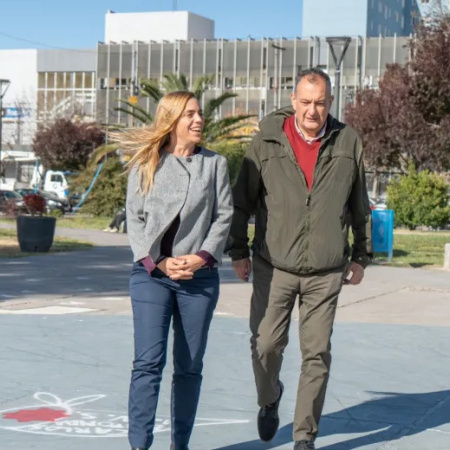 Foto política en Roca: Soria recibió a Gennuso y apuntó a obras pendientes