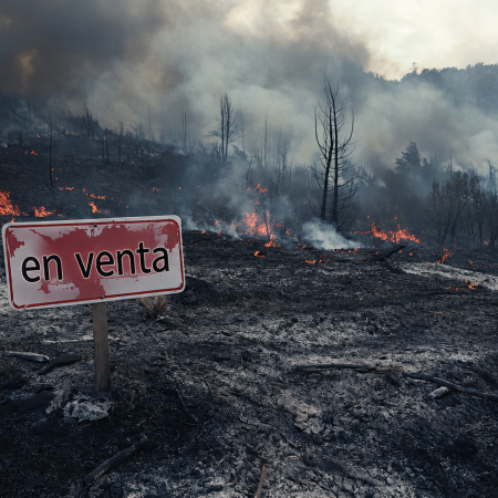 Después del fuego: se disparan las ventas de tierras en Chubut y Río Negro