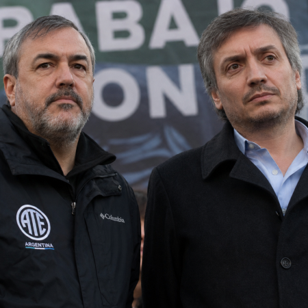 Aguiar y Máximo Kirchner piden unidad opositora contra Milei