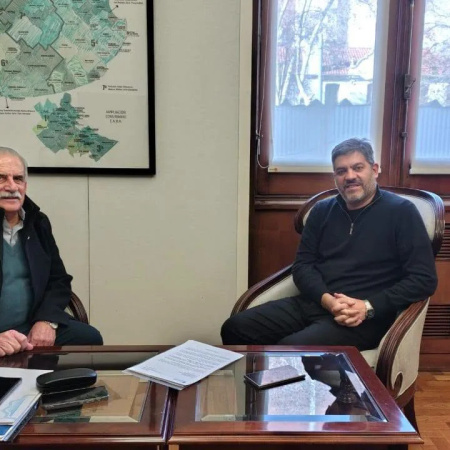 Marino llevó a Provincia una agenda de obras clave para Patagones