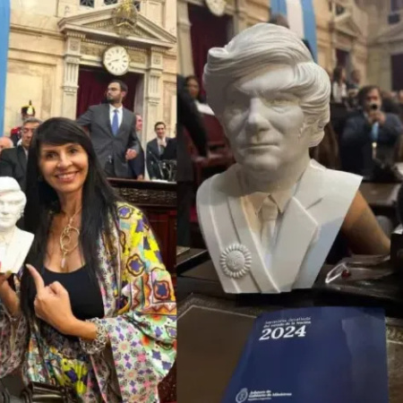 Villaverde busca aire en LLA con una foto junto a Milei