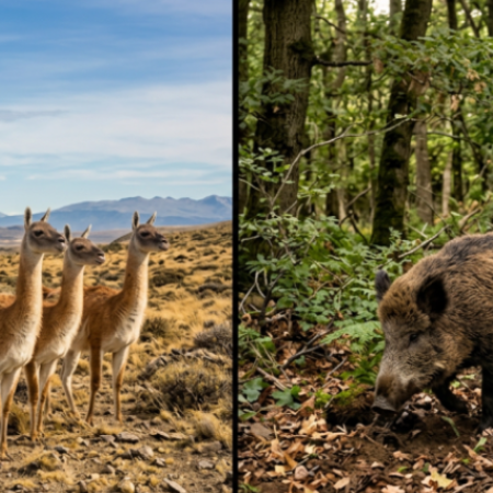 Río Negro impulsa una ley para comercializar carne de jabalí y guanaco en el mercado formal