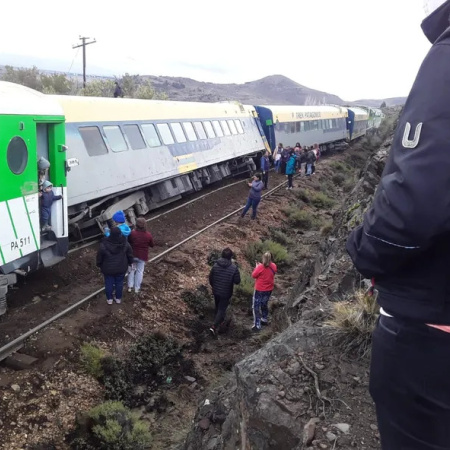 Descarriló una formación del Tren Patagónico