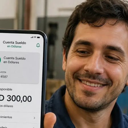 El Gobierno habilitó cuentas sueldo en dólares