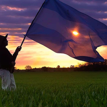 Viedma marcha contra la reforma de la Ley de Tierras