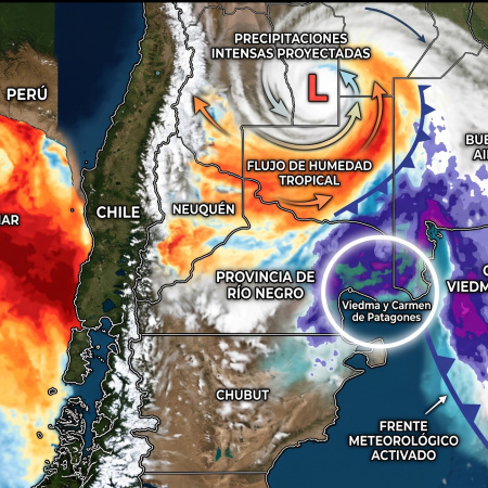 Alerta por un "Súper El Niño": qué impacto tendrá en Río Negro y cómo afectará el clima en Viedma