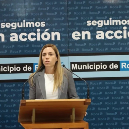 María Emilia Soria presentó el Presupuesto 2027 de Roca