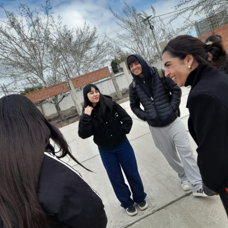 Viedma: estudiantes de las ESRN 141 y 154 reclaman por el SUM inconcluso hace más de tres años